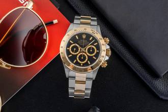 Thumbnail von Rolex Daytona Chronograph Black Dial Stahl / Gold Automatik Herrenuhr Ref.16523