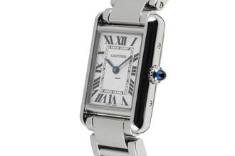 Thumbnail von Cartier Tank Must de Cartier Stahl Damenuhr Ref. WSTA0051 Box & Papiere 2021