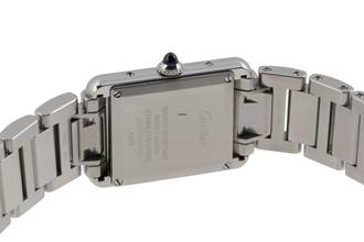 Thumbnail von Cartier Tank Must de Cartier Stahl Damenuhr Ref. WSTA0051 Box & Papiere 2021