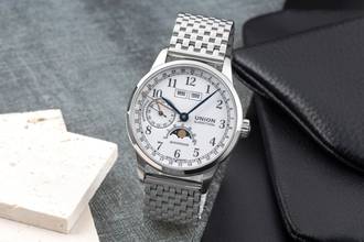 Thumbnail von Union Glashütte 1893 Johannes-Dürrstein Mondphase Ref. D007.458.11.017.00 B&P