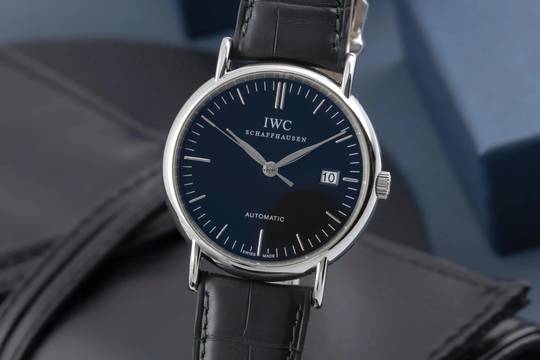  IWC Portofino Automatic Schaffhausen Portofino Automatic Edelstahl Ref. IW356308 Papiere 