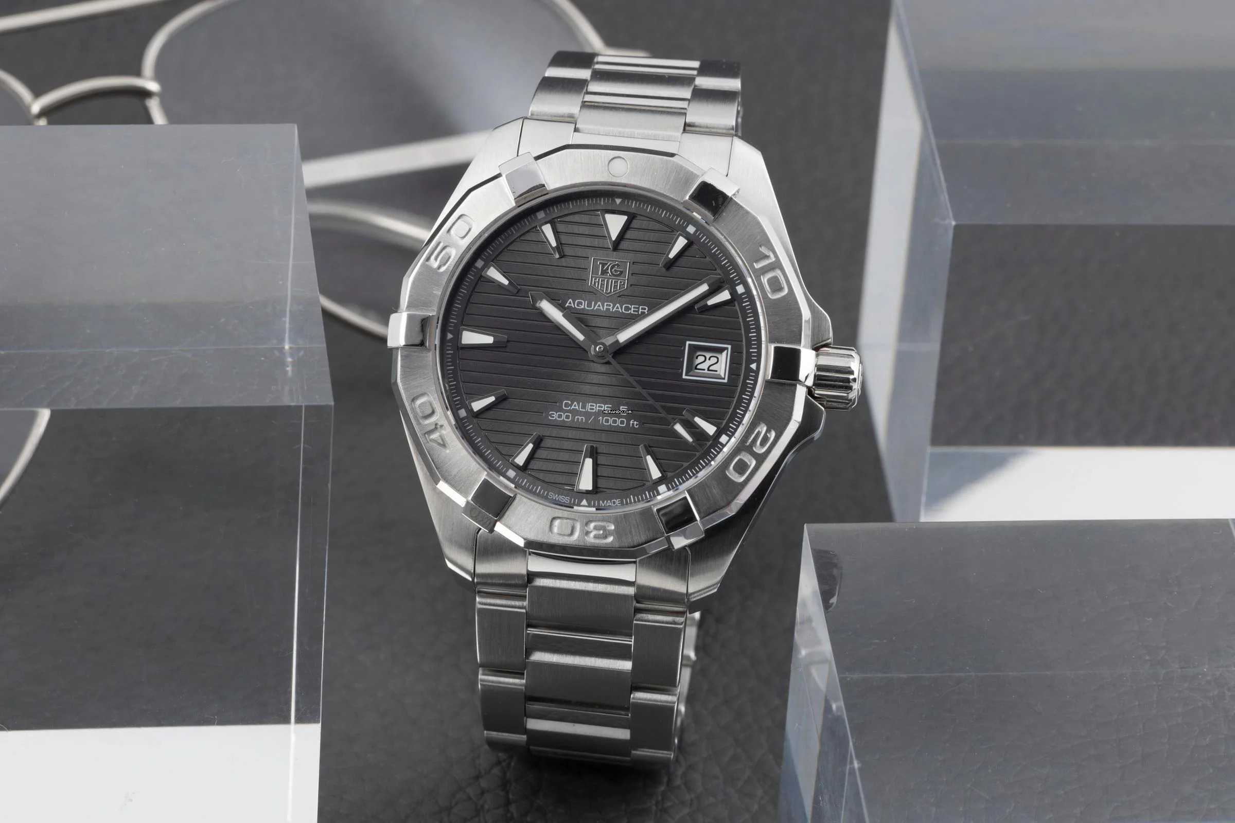 TAG Heuer Aquaracer 300M Automatik Stahl Herrenuhr Ref. WAY2113