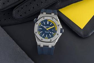 Thumbnail von Audemars Piguet Royal Oak Offshore Diver Stahl Ref. 15710ST.OO.A027CA.01 B&P