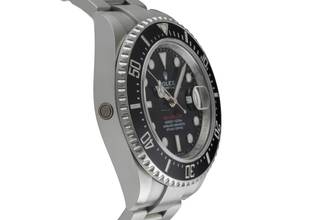 Thumbnail von Rolex Sea-Dweller Single Red Edelstahl Herrenuhr Ref. 126600