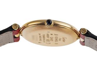 Thumbnail von Cartier Vendome LC GM Vermeil 925 Silber Ivory Dial Medium Size Ref. 590003