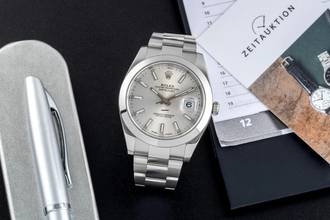 Thumbnail von Rolex Datejust 41 Silver Dial Edelstahl Automatik Herrenuhr Ref. 126300 B&P 2018