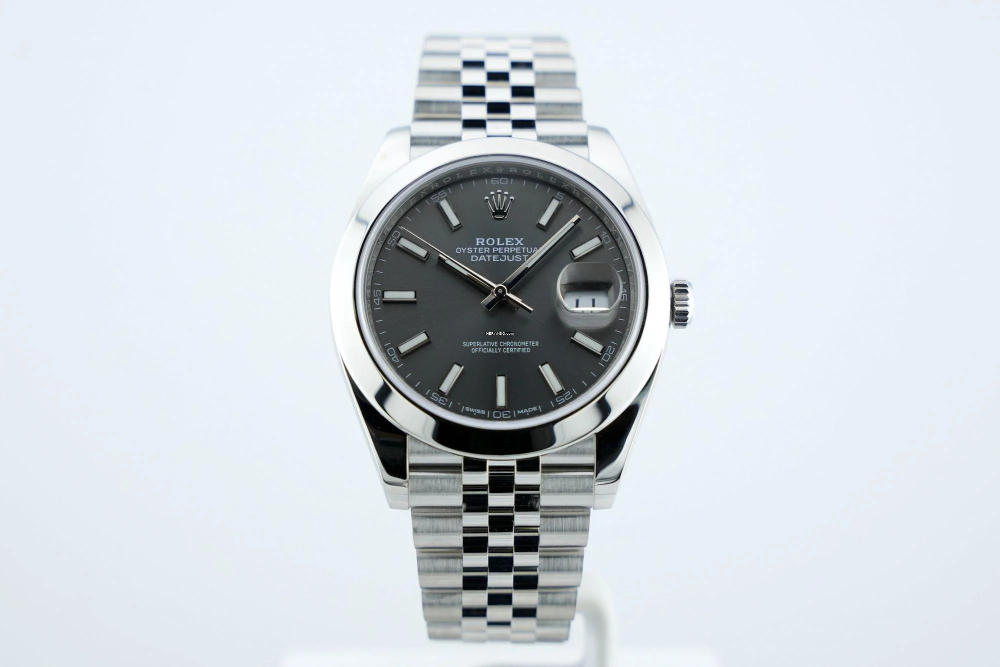 Rolex Datejust 41 Rhodium Dial Jubilee Bracelet - With Box And Papers - 24 Months Warranty 126300 2018