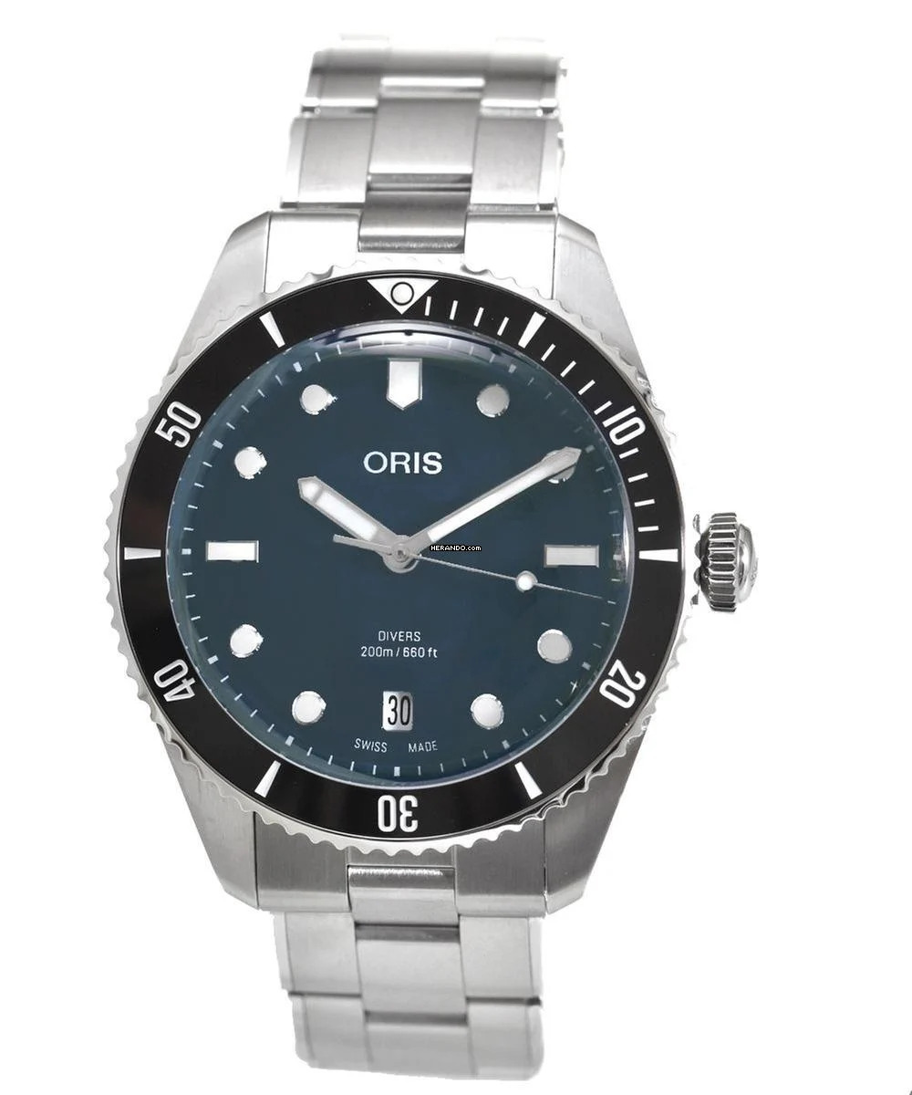 Oris Divers Date 39 mm Ref. 01 733 7795 4055-Set