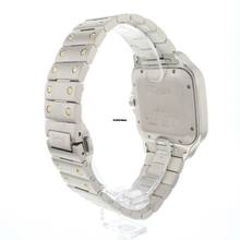 Thumbnail von Cartier Santos Large Automatic Steel Gold