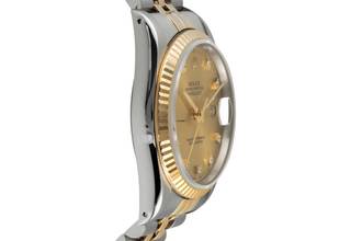 Thumbnail von Rolex Datejust 36 Stahl / Gold Diamond Dial Automatik Herren Ref. 16233 X-Serie