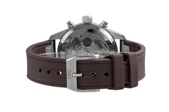 Thumbnail von IWC Fliegeruhr Chronograph Pilot Chronograph Green Stahl Automatik Ref. IW388103 B&P 2021