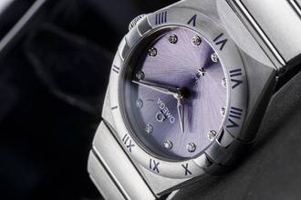 Thumbnail von Omega Constellation Ladies Diamant-Zifferblatt Stahl Damen Ref.131.10.28.60.60.002 B&P