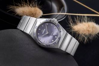 Thumbnail von Omega Constellation Ladies Diamant-Zifferblatt Stahl Damen Ref.131.10.28.60.60.002 B&P