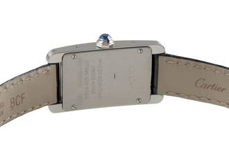 Thumbnail von Cartier Tank Américaine SM Damenuhr Ref. WSTA0043 4274 B&P 2022