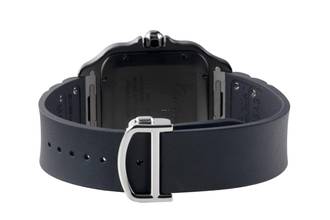 Thumbnail von Cartier Santos Black Edelstahl Automatik Herrenuhr Ref. WSSA0039 B&P 2020