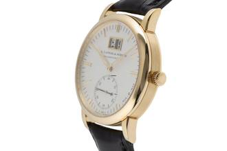 Thumbnail von A. Lange & Söhne Langematik SAX-O-MAT 18K Gold Automatik Ref. 308.021F B&P 2003