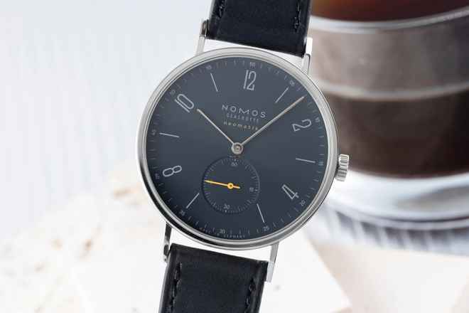  NOMOS Tangente Neomatik 39 Nachtblau Ref.142 Box 