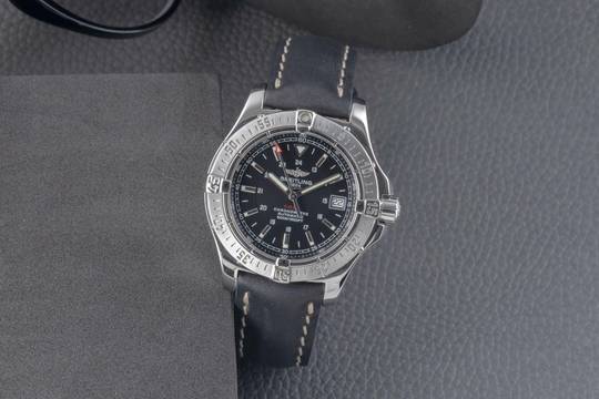  Breitling Colt Automatic 500M Black Dial Edelstahl Automatik Herrenuhr Ref. A17380 