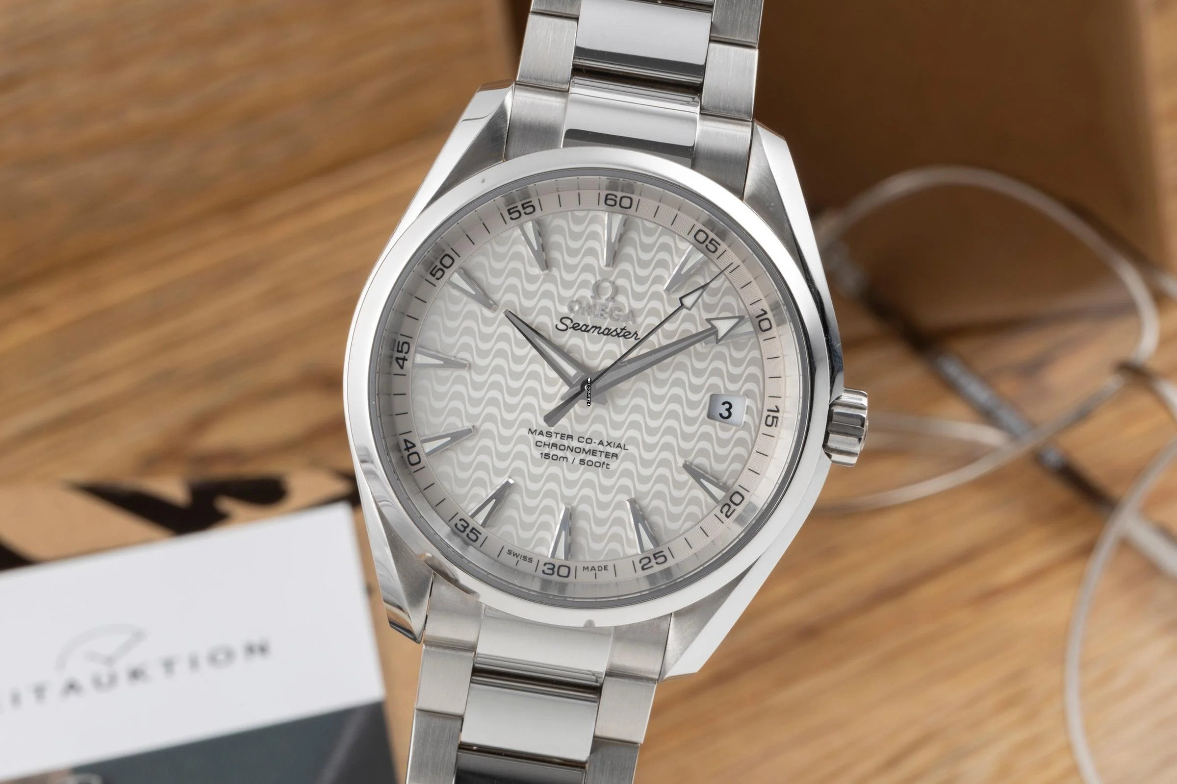 Omega Seamaster Aqua Terra 150M Co-Axial Herrenuhr 231.10.42.21.02.006 Box