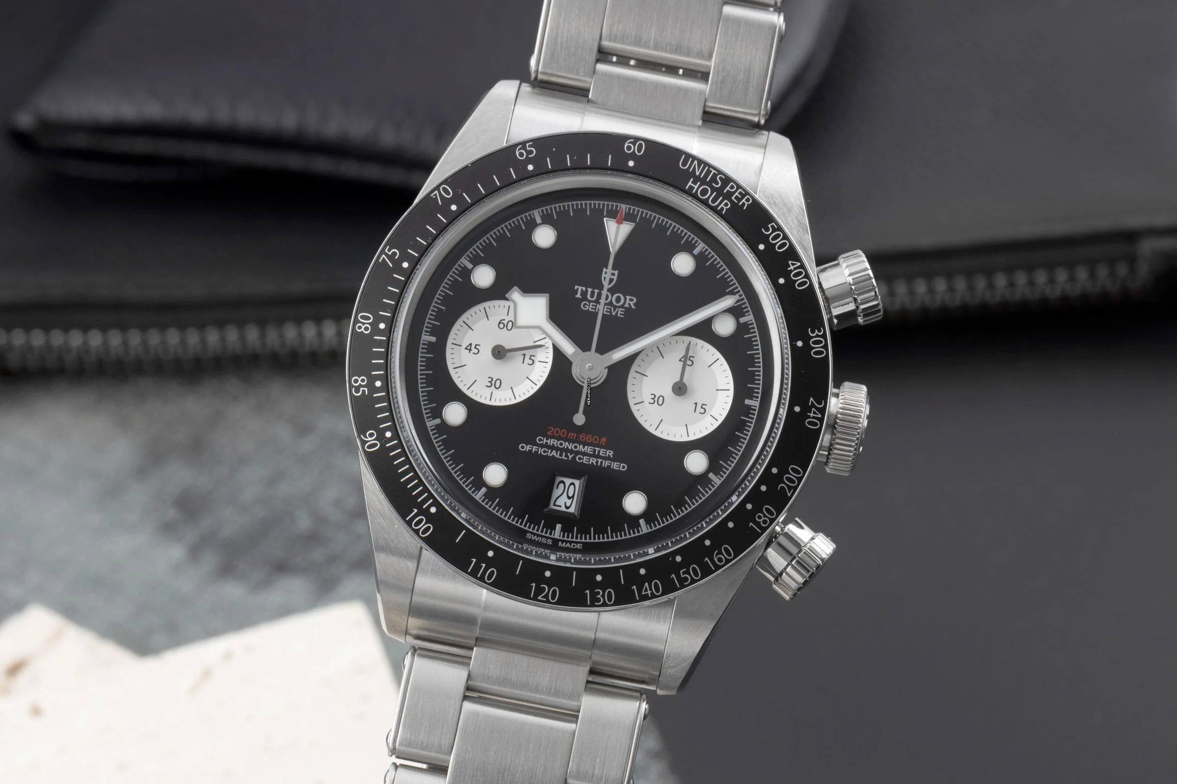 Tudor Black Bay Chrono Stahl Automatik Ref. 79360N-0001 B&P 2023