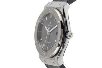 Thumbnail von Hublot Classic Fusion 45 Automatik Herren Titan Ref. 511.NX.1171.LR Papers 2016