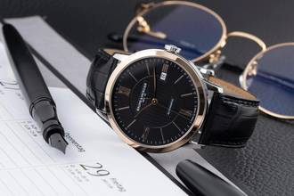 Thumbnail von Baume & Mercier Classima Stahl / Gold Automatik Ref. MOA10292 65782 B&P