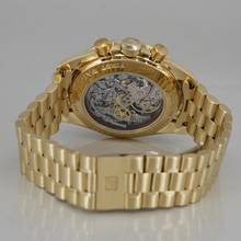 Thumbnail von Omega Speedmaster Professional Moonwatch Apollo XI Moonwatch Handaufzug 18k Gold Limited Edition Full Set