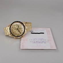 Thumbnail von Omega Speedmaster Professional Moonwatch Apollo XI Moonwatch Handaufzug 18k Gold Limited Edition Full Set