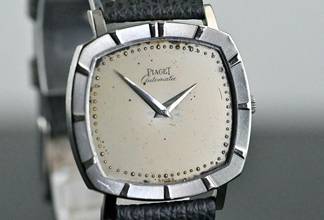 Thumbnail von Piaget rare TV Screen Dress Watch | 12423 | Automatic Cal. 12P | white gold