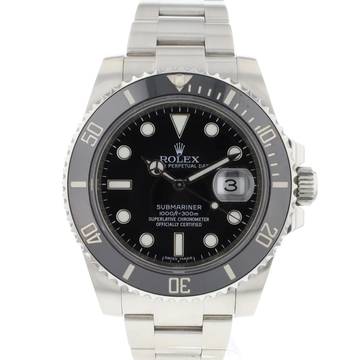  Rolex Submariner Date Black Ceramic 116610LN 