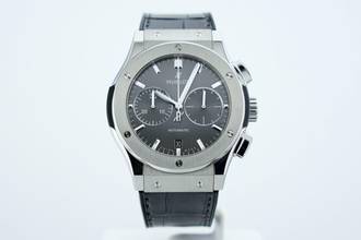Thumbnail von Hublot Classic Fusion Racing Grey 45mm Chronograph All Grey - With Box And Papers - 521.NX.7071.LR 2019