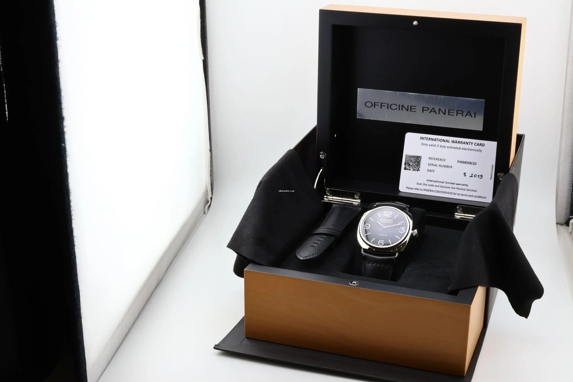 Panerai Radiomir 8 Days With Box And Papers - PAM00610 2019