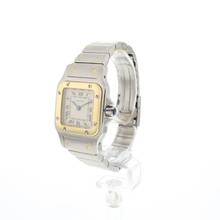 Thumbnail von Cartier Santos Galbée PM Steel Gold