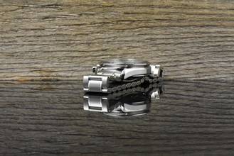 Thumbnail von Omega Speedmaster Racing Date 39 Limited Michael Schumacher 3519.50 Carbon Dial Full Set