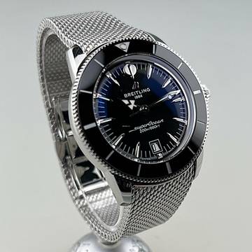 Breitling Superocean Heritage 42 B31 Automatik 42 Stahl Keramik schwarz Stahlarmband Full Set 11/2025