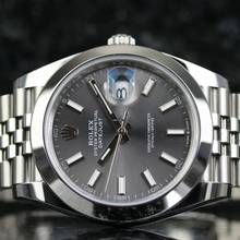 Thumbnail von Rolex Datejust 41 Jubilee Rhodium - New LC100 - Fullset - 11/2025