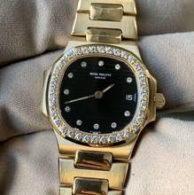 Thumbnail von Patek Philippe Nautilus 4700/3 Lady 27MM Factory diamonds dial and bezel gold 18KT TOP Condition
