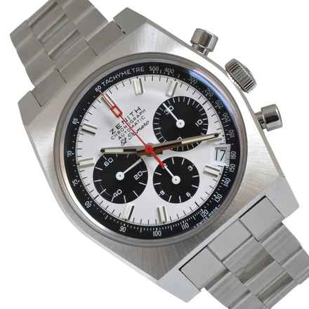  Zenith El Primero Chronomaster A384 Revival white dial 2024 Full Set Like NEW 