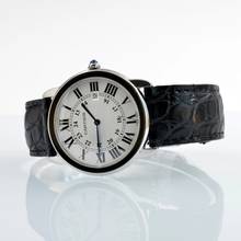 Thumbnail von Cartier Ronde Solo de Cartier 36MM silver dial Quartz 2011 Full Set