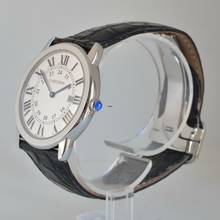 Thumbnail von Cartier Ronde Solo de Cartier 36MM silver dial Quartz 2011 Full Set