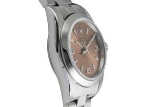 Thumbnail von Rolex Oyster Perpetual Salmon Dial Edelstahl Automatik Damen Ref. 76080 B&P
