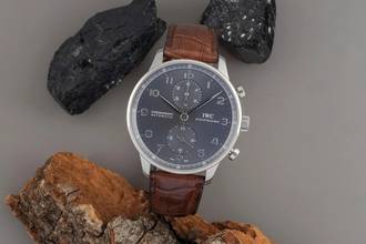 Thumbnail von IWC Portugieser Chronograph 18k Weissgold Automatik Ref. IW371431