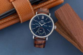 Thumbnail von IWC Portofino Handaufzug Schaffhausen Portofino Handaufzug Stahl Herrenuhr Ref. IW510102 Papiere 2011