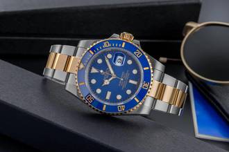 Thumbnail von Rolex Submariner Date Stahl / Gold Oyster Perpetual Ref. 116613LB B&P 2012