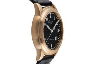 Thumbnail von Glashütte Original Senator Navigator Panoramadatum 18k Gold Automatik Herrenuhr Ref. 39-42-07-11-04