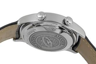 Thumbnail von Jaeger-LeCoultre Memovox Stahl Automatik Herrenuhr Ref. Q1418430 174.8.96