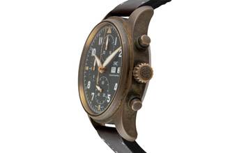 Thumbnail von IWC Fliegeruhr Spitfire Chronograph Fliegerchronograph Spitfire Chronograph Bronze Ref. IW387902 B&P