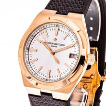 Thumbnail von Vacheron Constantin Overseas 41 Rosegold Silver – 4500v/000r-b127 – like NEW – 2018 Full Set