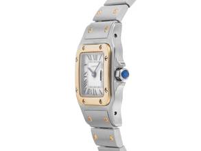 Thumbnail von Cartier Santos Galbée Lady PM Ref.1567 1996 original Box wie Neu Vintage