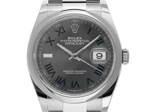 Thumbnail von Rolex Datejust 36 Wimbeldon Ref.126200 2024 Full Set Ungetragen teilverklebt